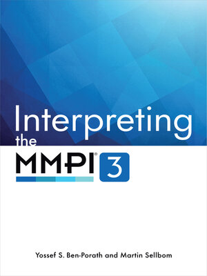 cover image of Interpreting the MMPI-3